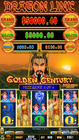 Tablero caliente del juego de Dragon Link Golden Century Slot de los juegos del casino de juego de la vertical de la venta en venta