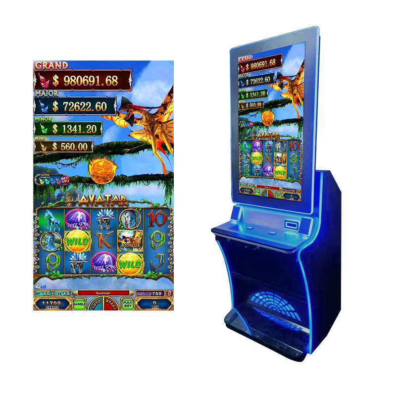 Pantalla interior Arcade Electronic Slot Game de Avatar máquina de la tabla de la pantalla de 32/43 pulgada