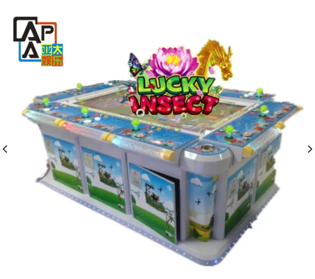 Nueva alta mesa de juegos de la pesca de videojuego de Vgame Lucky Insect Coin Operated Arcade del juego que se sostiene